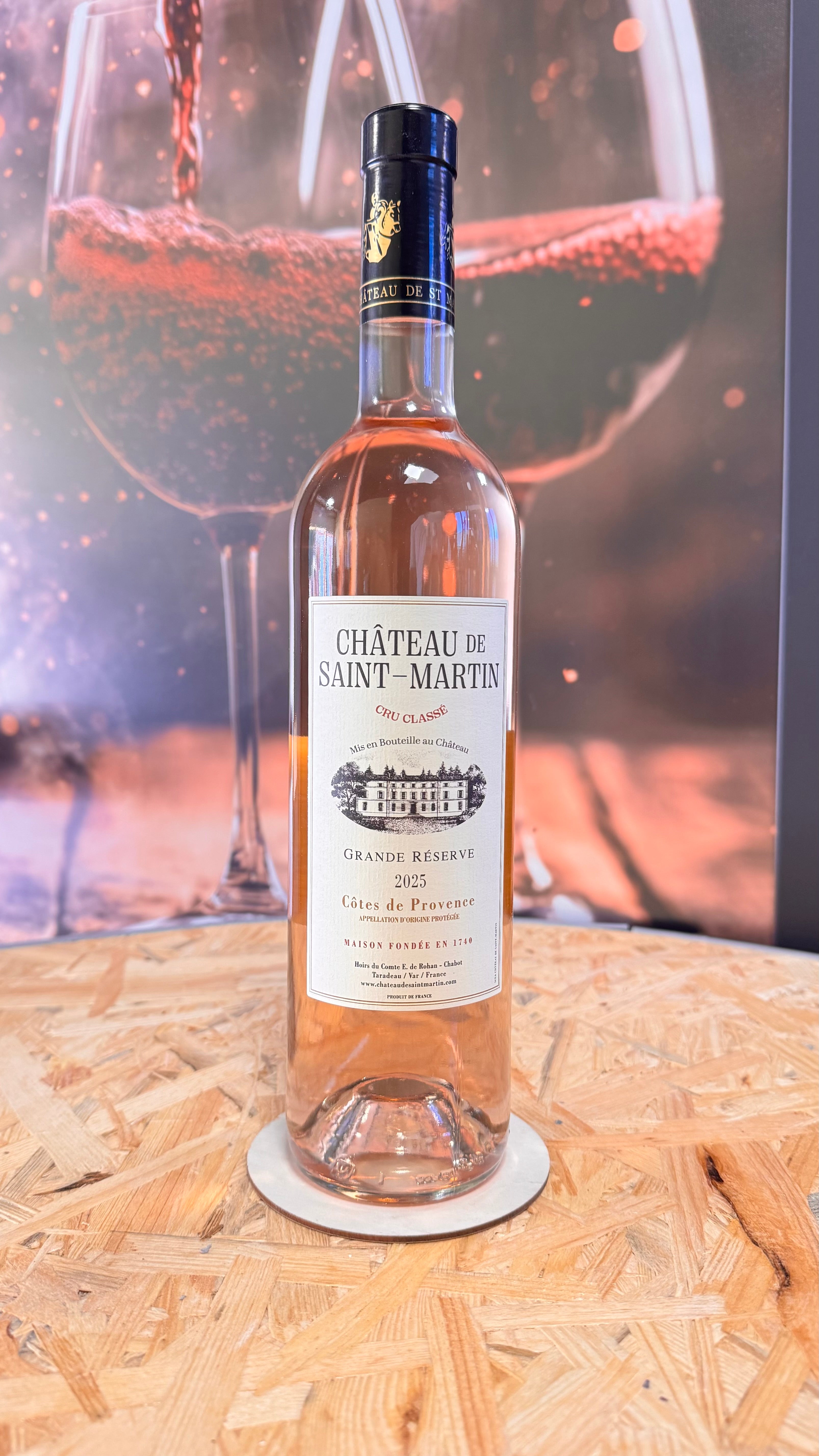 Château de Saint-Martin Grande Réserve Rosé – Cru Classé de Provence